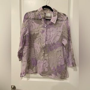 Alfred Dunner Blouse Size 12